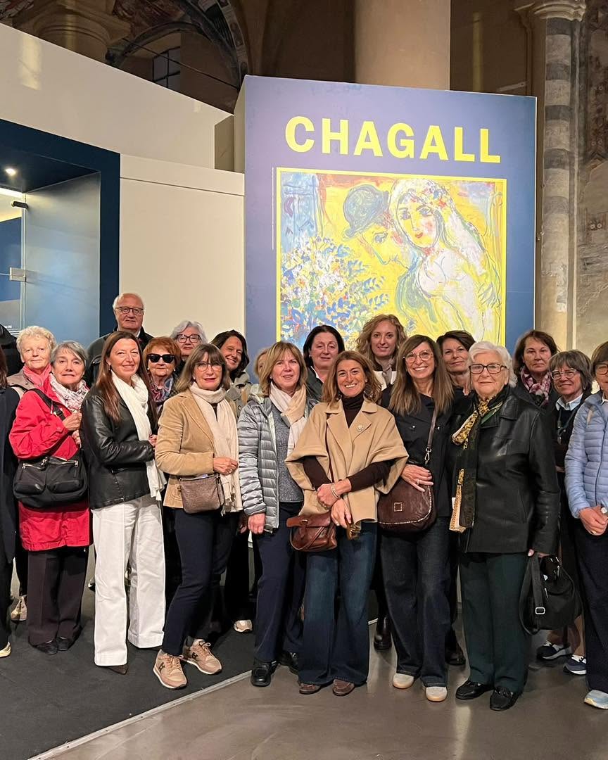 Donne & Riso alla mostra di Chagall a Vercelli