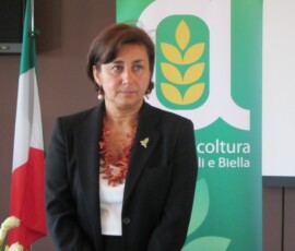 La neo-presidente Natalia Bobba La neo-presidente Natalia Bobba