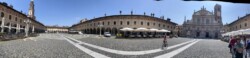 Foto panoramica di Vigevano